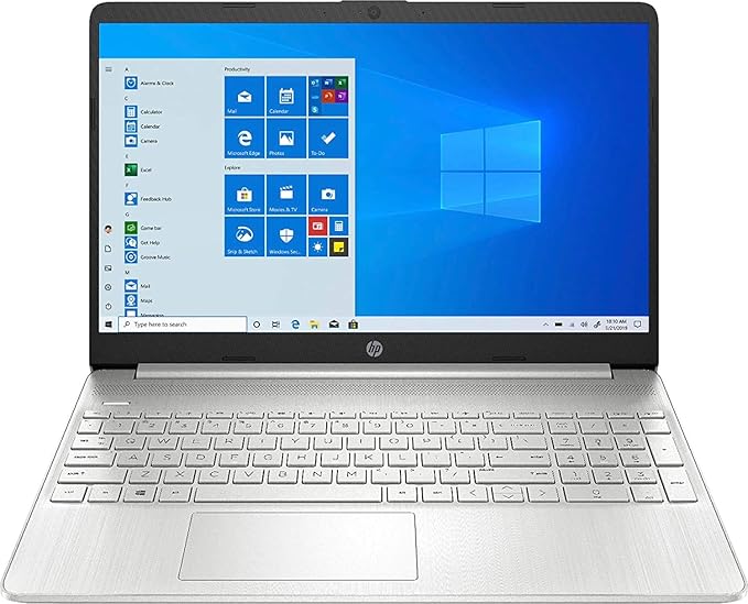 2021 Newest HP 15.6' Touchscreen Laptop Computer 11th Gen Intel Quad-Core i5 1135G7 up to 4.2 GHz 12GB DDR4 256GB SSD 802.11ac WiFi Bluetooth 4.2/ USB 3.1 Type-C/ HDMI/ Silver/ Windows 11 Home S Mode